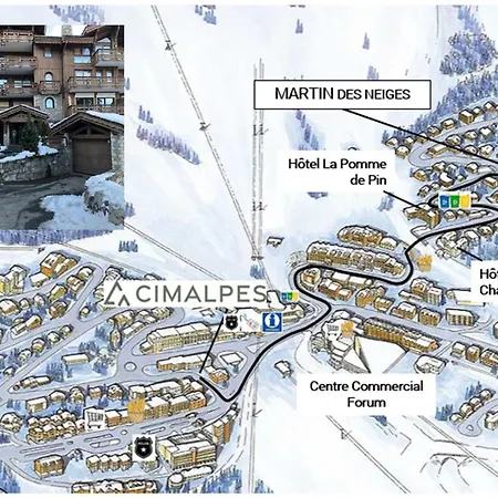 1850 - Skis Aux Pieds Avec Spa, Cheminee Et Piscine, 3 - Fr-1-564-115 Courchevel